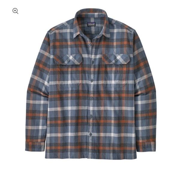 Patagonia Organic Cotton Men's Midweight Fjord Flannel Shirt,XL - Picture 1 of 7